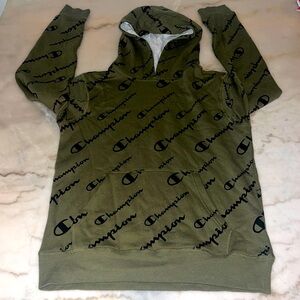 Army green and black brand new boys hoodie